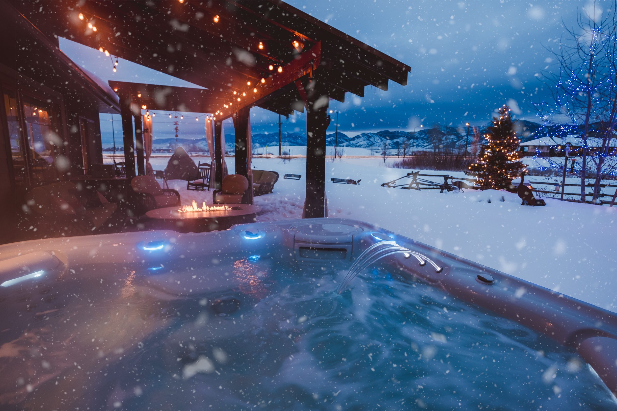 Health Benefits of hot tub in winter