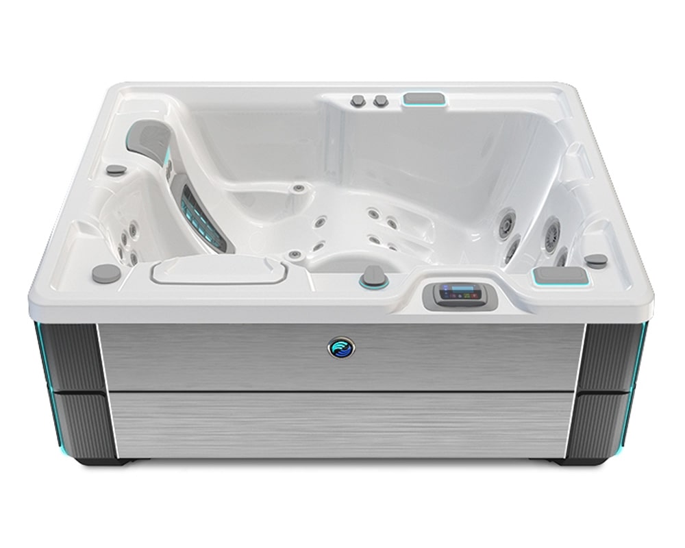 Brushed Nickel & Alpine White