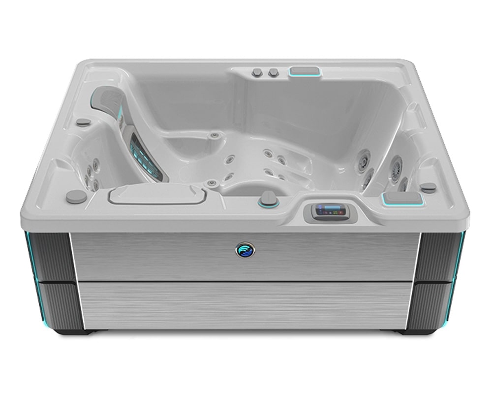 Brushed Nickel & Ice Gray